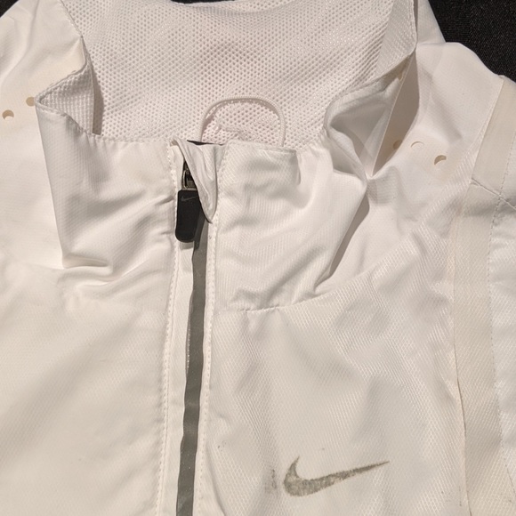 Nike Vintage White Wind Breaker - Sz XL - Picture 10 of 12